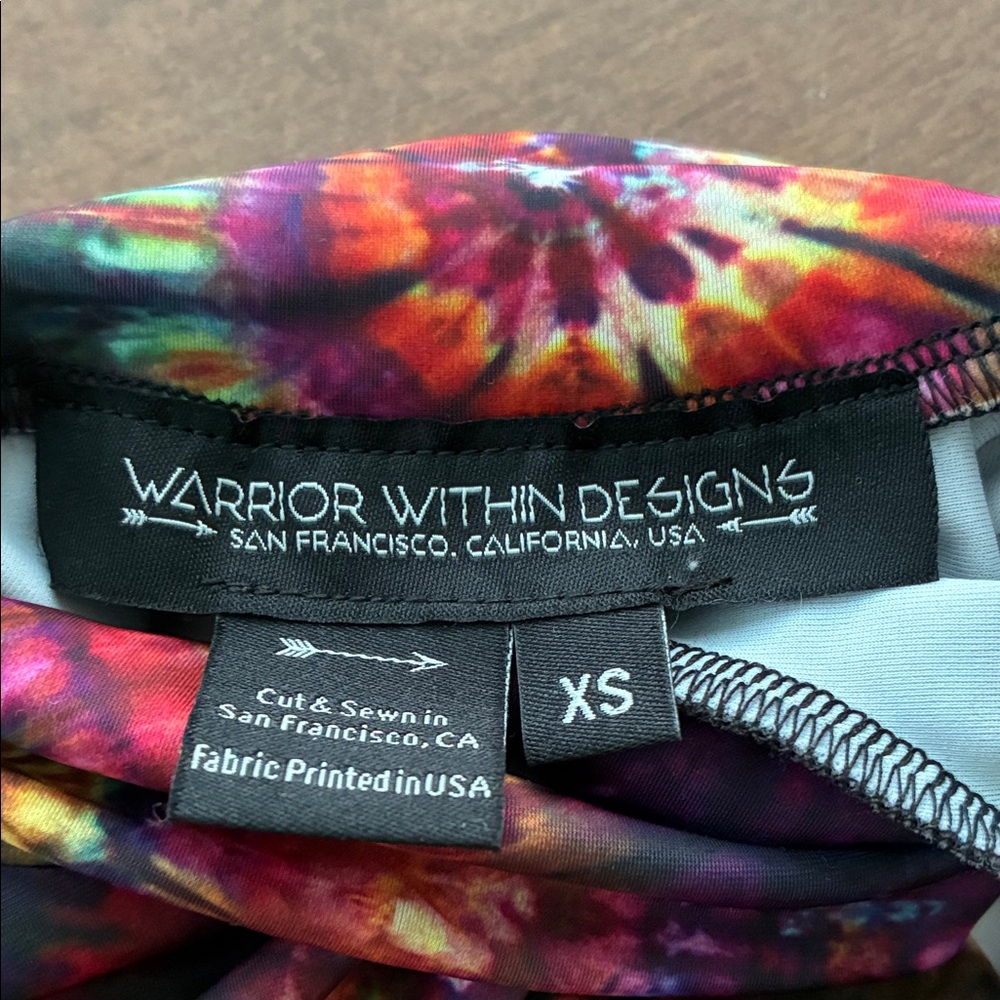 Vibrant Tie-Dye Mini Dress - Picture 3 of 3